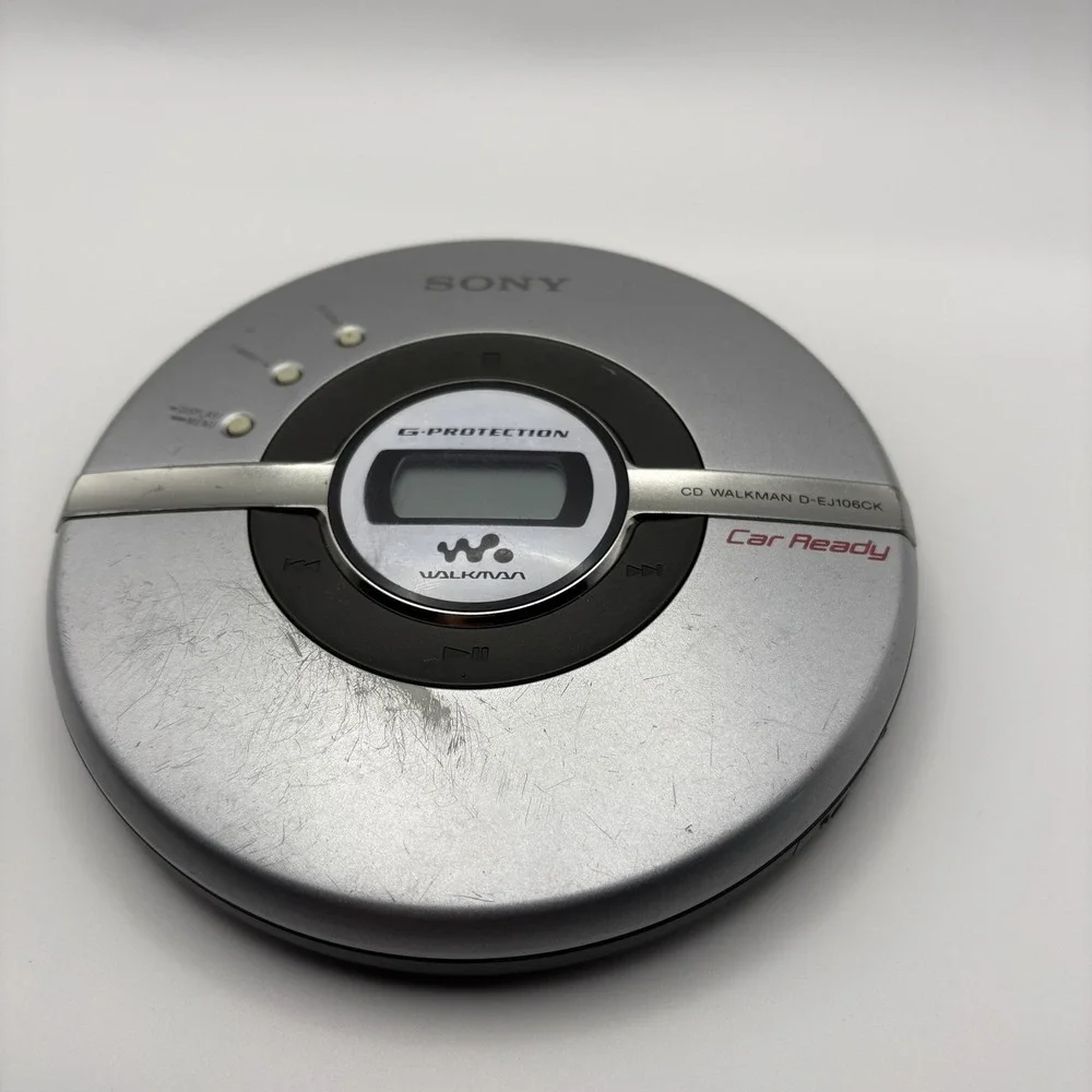 Sony Walkman D-EJ106CK Portable CD Player G-Protection Tested Works